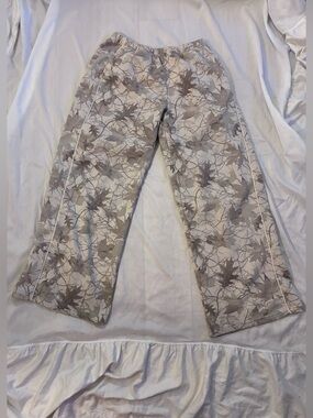 Chrome Riot ‘Withered Branches Maple Leaf’ Ultra Fleece Cozy Wide Flare Joggers